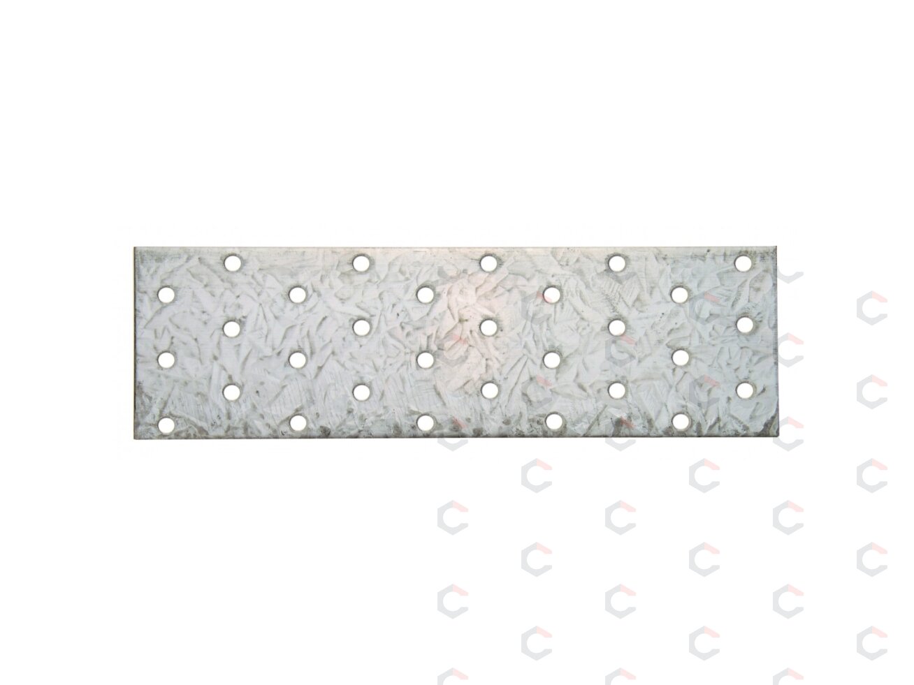 Plieninė plokštelė su skylėmis 200 x 60 mm (80785) Plieninė plokštelė su skylėmis 200 x 60 mm (80785)