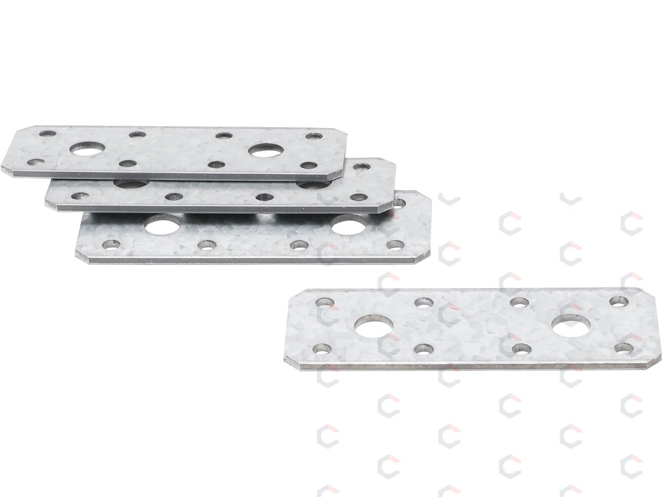 Plieninė plokštelė sujungimui | 100 x 35 x 2,5 mm | 4 vnt. (80784) 1 Plieninė plokštelė sujungimui | 100 x 35 x 2,5 mm | 4 vnt. (80784) 1