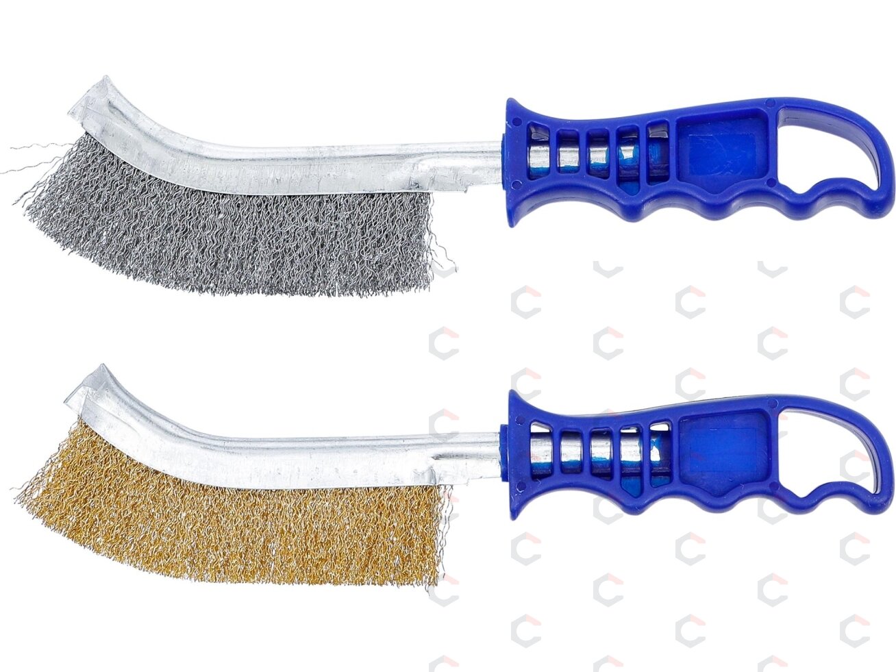 Plieninių vielinių šepečių rinkinys | plienas ir žalvariu dengtas plienas | 260 mm | 2 vnt. (71033) 3 Plieninių vielinių šepečių rinkinys | plienas ir žalvariu dengtas plienas | 260 mm | 2 vnt. (71033) 3