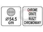Plieninė sodo krosnelė | su grotelėmis | 54 cm (99717) 7 Plieninė sodo krosnelė | su grotelėmis | 54 cm (99717) 7