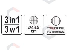 Plieninis židinys su grotelėmis | 3 viename: grilis, stalas, židinys | 43,5 cm (99718) 11 Plieninis židinys su grotelėmis | 3 viename: grilis, stalas, židinys | 43,5 cm (99718) 11