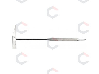 Plaktukas metaline rankena 250g (04131)