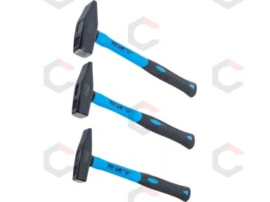 Plaktukų rinkinys | Stiklo pluošto rankena | DIN 1041 | 300 / 500 / 800 g | 3 vnt. (3845) Plaktukų rinkinys | Stiklo pluošto rankena | DIN 1041 | 300 / 500 / 800 g | 3 vnt. (3845)