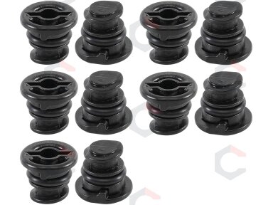 Plastikinių kamščių rinkinys alyvos ertmėms | VAG | 10 vnt. (9536) Plastikinių kamščių rinkinys alyvos ertmėms | VAG | 10 vnt. (9536)