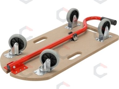 Platforminis vežimėlis su rankena | 250 kg | 700 x 375 mm (YT-37423)
