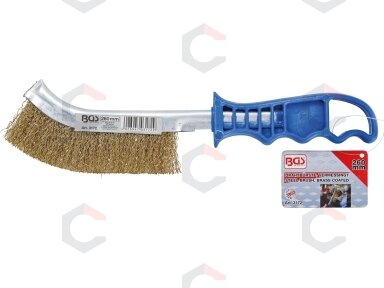 Plieninis šepetys | padengtas žalvariu | 260 mm (3172) Plieninis šepetys | padengtas žalvariu | 260 mm (3172)