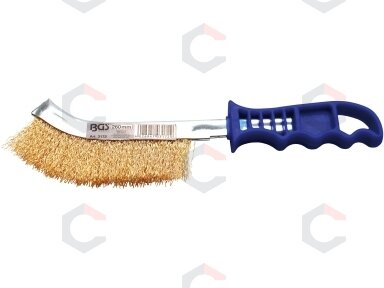 Plieninis šepetys | padengtas žalvariu | 260 mm (3172) Plieninis šepetys | padengtas žalvariu | 260 mm (3172)