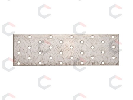 Plieninė plokštelė su skylėmis 200 x 60 mm (80785) 1 Plieninė plokštelė su skylėmis 200 x 60 mm (80785) 1