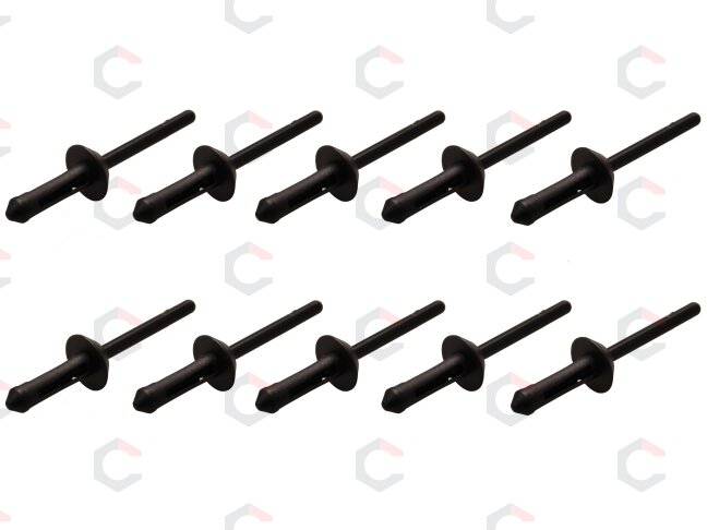 Plastikinės kniedės | 5,0 x 15,8 mm | 10 vnt. (8463-1) Plastikinės kniedės | 5,0 x 15,8 mm | 10 vnt. (8463-1)