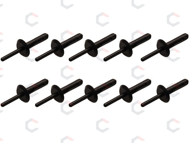 Plastikinės kniedės | 6,3 x 25,2 mm | 10 vnt. (8463-4) Plastikinės kniedės | 6,3 x 25,2 mm | 10 vnt. (8463-4)