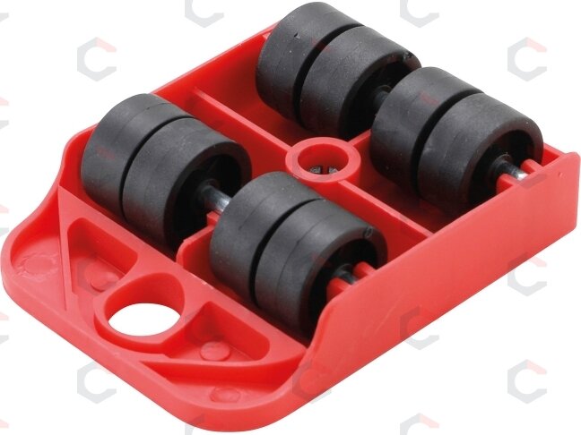 Plastikiniai transportavimo ratukai | 80 x 105 x 30 mm | 150 kg (80340B) 1 Plastikiniai transportavimo ratukai | 80 x 105 x 30 mm | 150 kg (80340B) 1