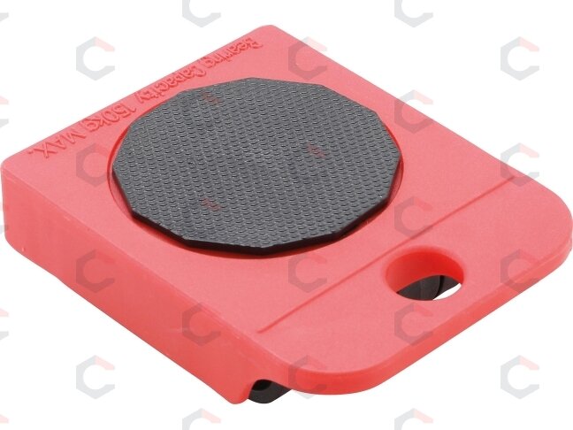 Plastikiniai transportavimo ratukai | 80 x 105 x 30 mm | 150 kg (80340B) 2
