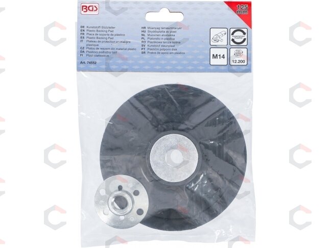 Plastikinis padas | Ø 125 mm (74552) 4 Plastikinis padas | Ø 125 mm (74552) 4