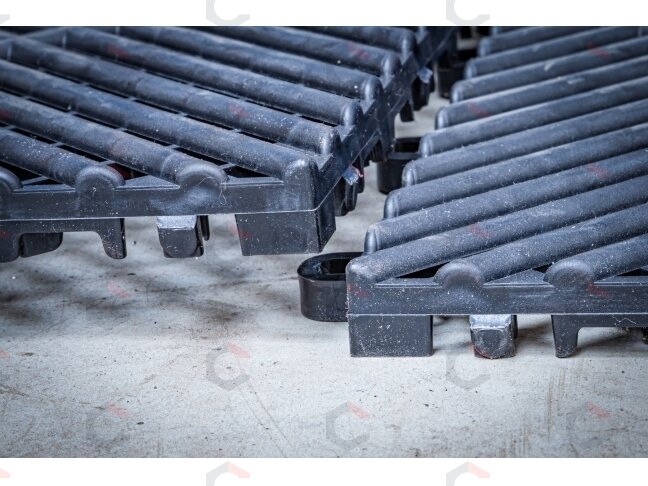 Plastikinių grindų plytelių rinkinys | paspaudimo sistema | 400 x 400 x 18 mm | 10 vnt. (74546) 1 Plastikinių grindų plytelių rinkinys | paspaudimo sistema | 400 x 400 x 18 mm | 10 vnt. (74546) 1
