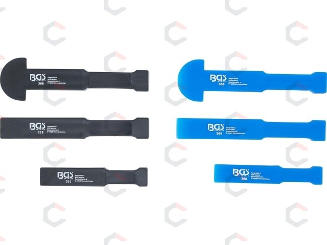 Plastikinių kaltų rinkinys | 6 vnt. (368) 2 Plastikinių kaltų rinkinys | 6 vnt. (368) 2
