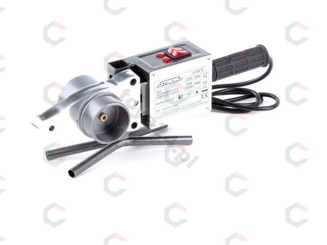 Plastikinių vamzdžių (PVC) suvirinimo aparatas | 750/1500W (78912) 2 Plastikinių vamzdžių (PVC) suvirinimo aparatas | 750/1500W (78912) 2