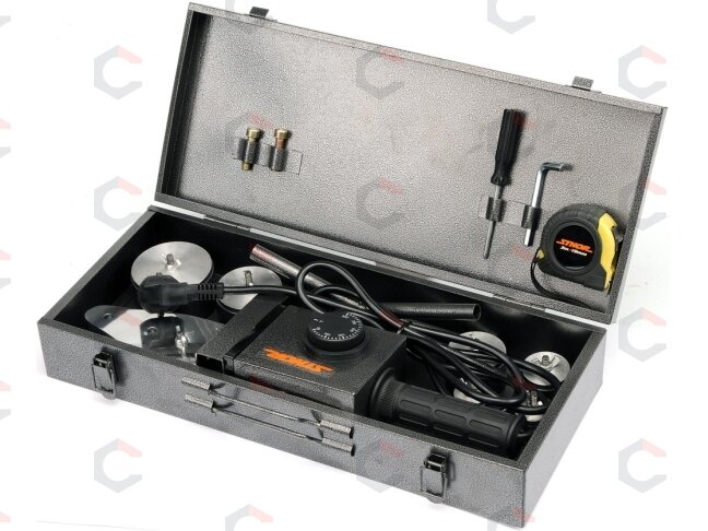 Plastikinių vamzdžių (PVC) suvirinimo aparatas | 750/1500W (78912) Plastikinių vamzdžių (PVC) suvirinimo aparatas | 750/1500W (78912)