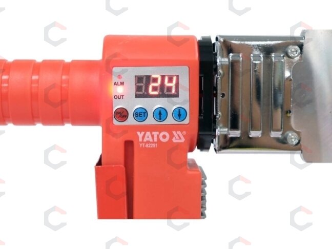 Plastikinių vamzdžių (PVC) suvirinimo aparatas | Led ekranas | 800W (YT-82251) 4 Plastikinių vamzdžių (PVC) suvirinimo aparatas | Led ekranas | 800W (YT-82251) 4