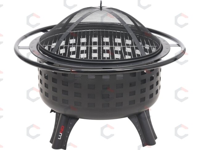 Plieninė krosnelė | chromuotos grotelės | 57 cm (99714) 2 Plieninė krosnelė | chromuotos grotelės | 57 cm (99714) 2