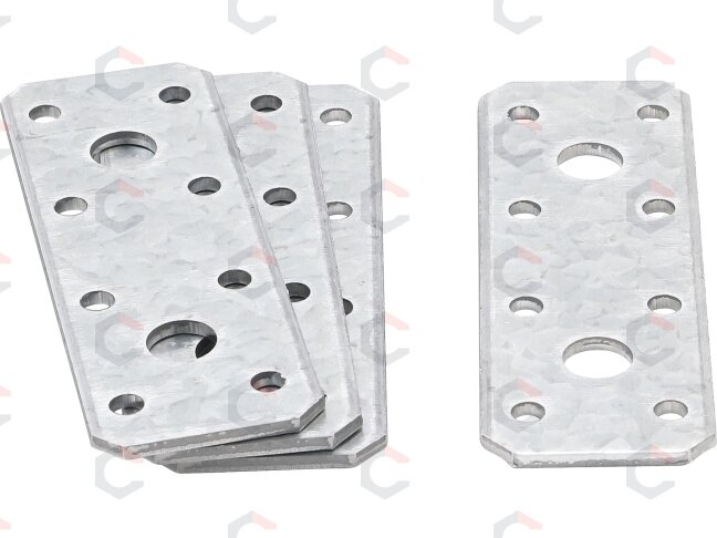 Plieninė plokštelė sujungimui | 100 x 35 x 2,5 mm | 4 vnt. (80784) Plieninė plokštelė sujungimui | 100 x 35 x 2,5 mm | 4 vnt. (80784)