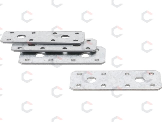 Plieninė plokštelė sujungimui | 100 x 35 x 2,5 mm | 4 vnt. (80784) 1 Plieninė plokštelė sujungimui | 100 x 35 x 2,5 mm | 4 vnt. (80784) 1