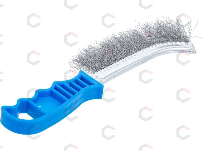 Plieninis šepetys su patogia rankena – 260 mm (3171) 2