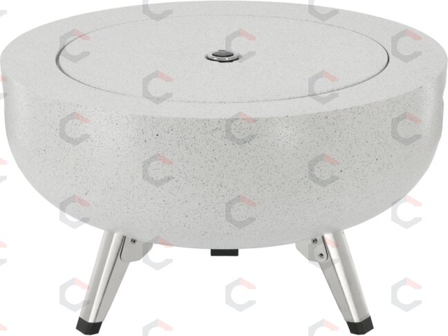 Plieninis židinys su grotelėmis | 3 viename: grilis, stalas, židinys | 43,5 cm (99718) 1 Plieninis židinys su grotelėmis | 3 viename: grilis, stalas, židinys | 43,5 cm (99718) 1