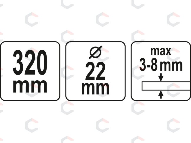 Plytelių pjovimo įrankis / keraminėms plokštėms | iki 320 cm (YT-36980) 9 Plytelių pjovimo įrankis / keraminėms plokštėms | iki 320 cm (YT-36980) 9