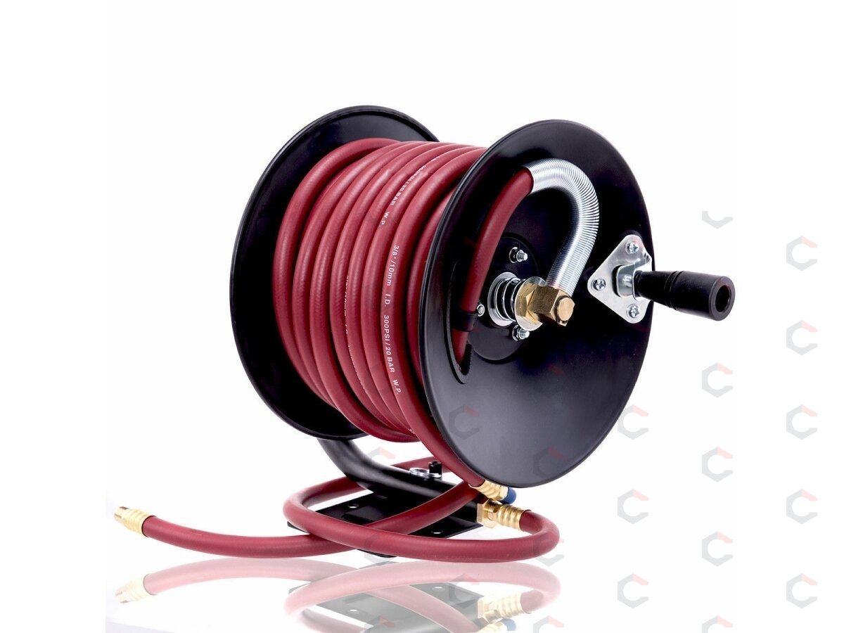 Pneumatinė žarna guma+ (HYBRID) su rite 15m + 60 cm (HR15A-1) Pneumatinė žarna guma+ (HYBRID) su rite 15m + 60 cm (HR15A-1)