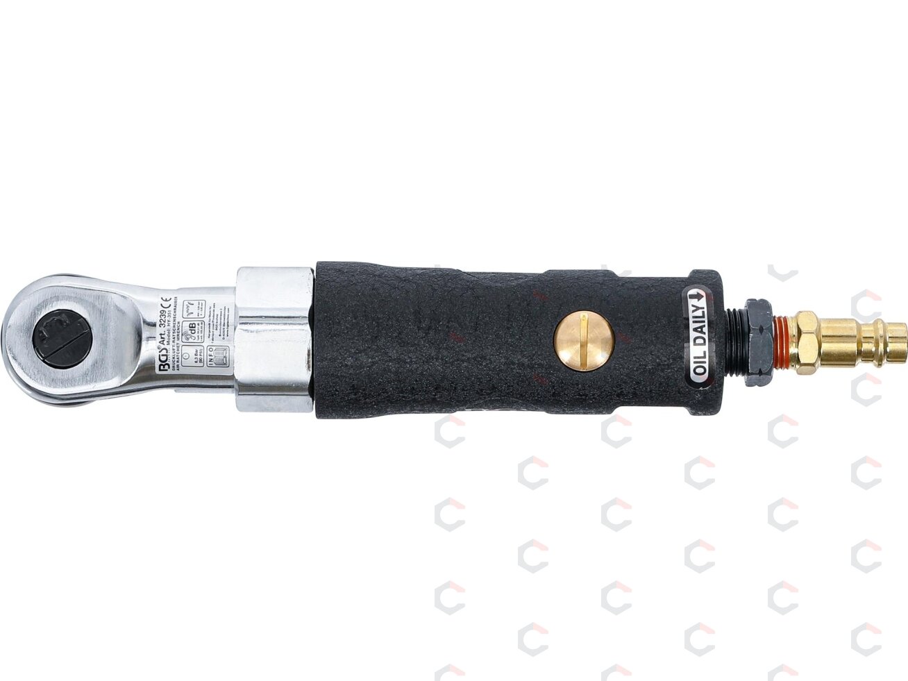 Pneumatinė rankena galvutėms | 10 mm (3/8") | 34 Nm (3239) 5 Pneumatinė rankena galvutėms | 10 mm (3/8") | 34 Nm (3239) 5