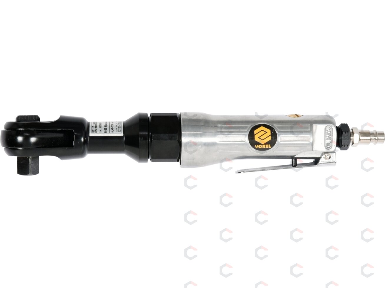 Pneumatinė terkšlė | 1/2" (12,5 mm), 61 Nm (81117) 1 Pneumatinė terkšlė | 1/2" (12,5 mm), 61 Nm (81117) 1