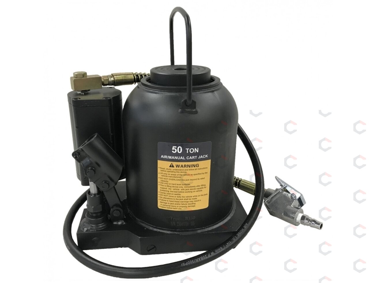 Pneumo hidraulinis domkratas | Heavy Duty | 245-475 mm | 50 t (BJ50) 1