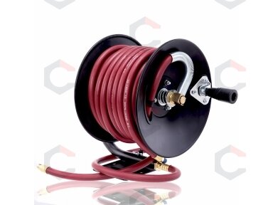 Pneumatinė žarna guma+ (HYBRID) su rite 15m + 60 cm (HR15A-1)