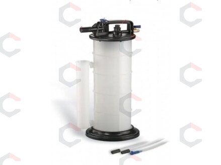 Pneumatinis techninių skysčių išsiurbimo bakas | 9 l (HTG1042B)