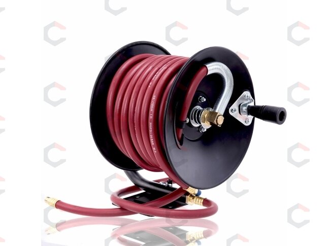 Pneumatinė žarna guma+ (HYBRID) su rite 15m + 60 cm (HR15A-1) Pneumatinė žarna guma+ (HYBRID) su rite 15m + 60 cm (HR15A-1)