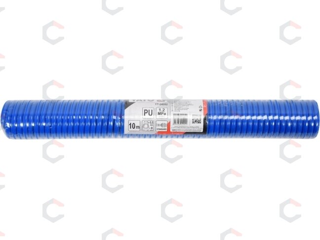Pneumatinė žarna su antgaliais | 5.5 x 8 mm | 10 m | PU (YT-24202) 1 Pneumatinė žarna su antgaliais | 5.5 x 8 mm | 10 m | PU (YT-24202) 1