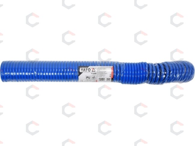 Pneumatinė žarna su antgaliais | 6.5 x 10 mm | 15 m | PU (YT-24206) 1 Pneumatinė žarna su antgaliais | 6.5 x 10 mm | 15 m | PU (YT-24206) 1