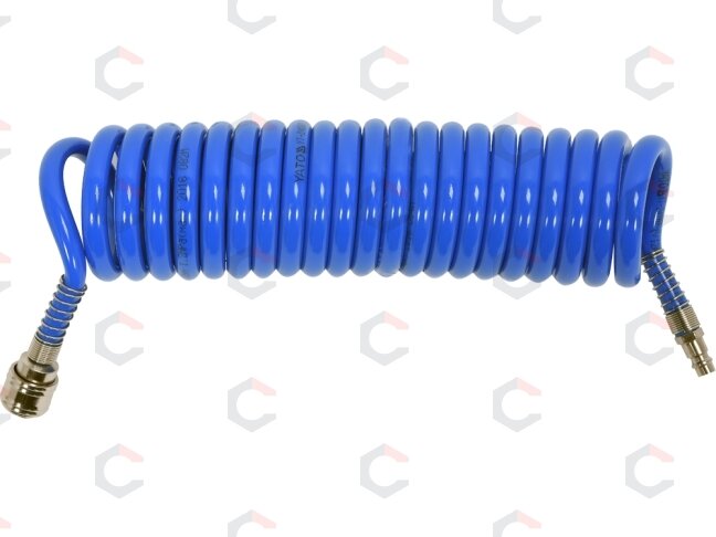 Pneumatinė žarna su antgaliais | 8 x 12 mm | 5 m | PU (YT-24207) Pneumatinė žarna su antgaliais | 8 x 12 mm | 5 m | PU (YT-24207)