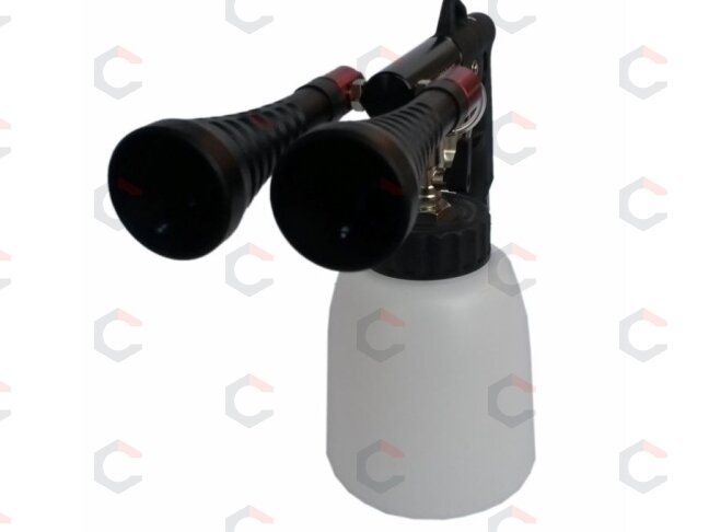 Pneumatinis plovimo/džiovinimo pistoletas su 2 išcentriniais antgaliais (RH2003) 2 Pneumatinis plovimo/džiovinimo pistoletas su 2 išcentriniais antgaliais (RH2003) 2