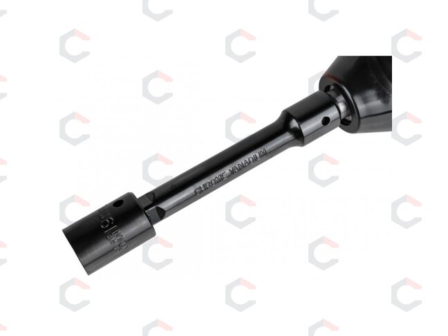 Pneumatinis smūginis veržliaraktis su įrankių rinkiniu | 12,5 mm (1/2") | 17 vnt. (LX500) 8 Pneumatinis smūginis veržliaraktis su įrankių rinkiniu | 12,5 mm (1/2") | 17 vnt. (LX500) 8