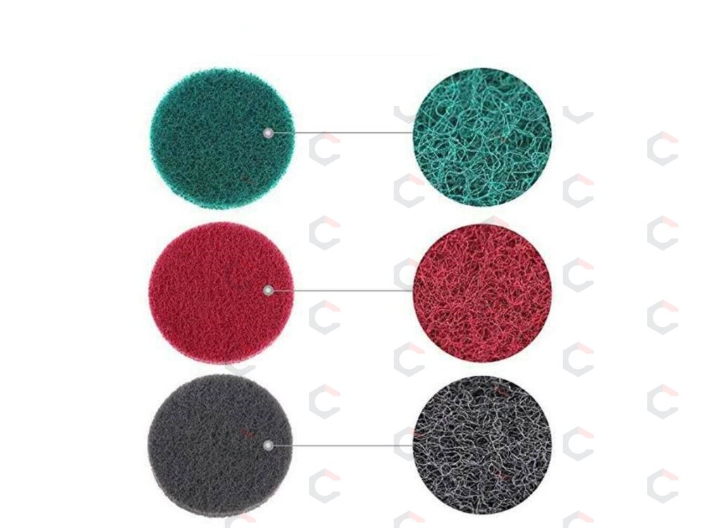 Poliravimo ir šlifavimo padų rinkinys | Ø 180 mm | 12 vnt. (BK1003) 4 Poliravimo ir šlifavimo padų rinkinys | Ø 180 mm | 12 vnt. (BK1003) 4