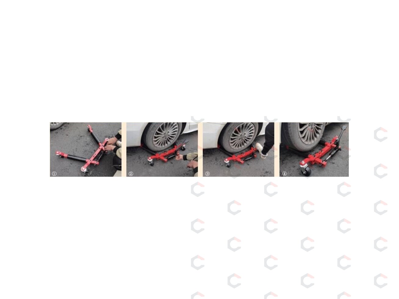 Pozicionavimo vežimėlis | 1500lbs / 680 kg | 300 mm | 1vnt. (LJ8020) 2