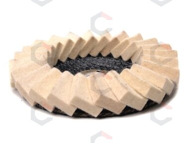 Poliravimo diskas baltas lapelinis | 125 mm x 22 mm (FT0064)
