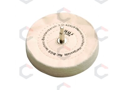 Poliravimo diskas su antgaliu | Ø 125 x 22 mm | 6 mm (3989) Poliravimo diskas su antgaliu | Ø 125 x 22 mm | 6 mm (3989)