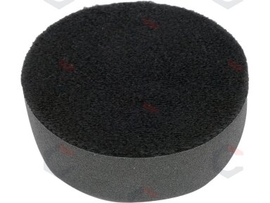 Poliravimo kempinė su velcro | 80X25 mm | juoda (YT-47920)