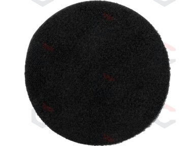 Poliravimo kempinė su velcro | 80X25 mm | oranžinė (YT-47921)