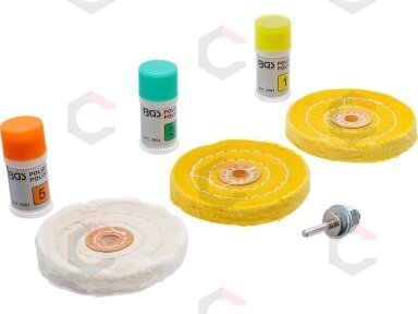 Poliravimo rinkinys kietiesiems metalams | 7 vnt. (3991) Poliravimo rinkinys kietiesiems metalams | 7 vnt. (3991)