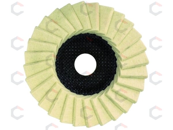 Poliravimo diskas baltas lapelinis | 125 mm x 22 mm (FT0064) 2 Poliravimo diskas baltas lapelinis | 125 mm x 22 mm (FT0064) 2