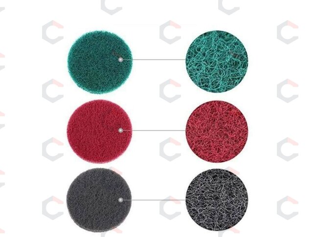 Poliravimo ir šlifavimo padų rinkinys | Ø 150 mm | 12 vnt. (BK1002) 2 Poliravimo ir šlifavimo padų rinkinys | Ø 150 mm | 12 vnt. (BK1002) 2