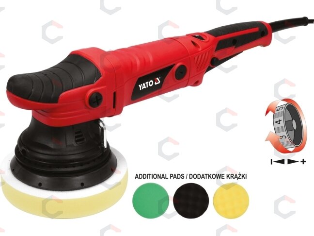 Poliravimo mašinėlė | ekscentrinė | 720 W | 150 mm (YT-82200) 5 Poliravimo mašinėlė | ekscentrinė | 720 W | 150 mm (YT-82200) 5